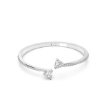 Kristal Taşlı Kelepçe Bileklik